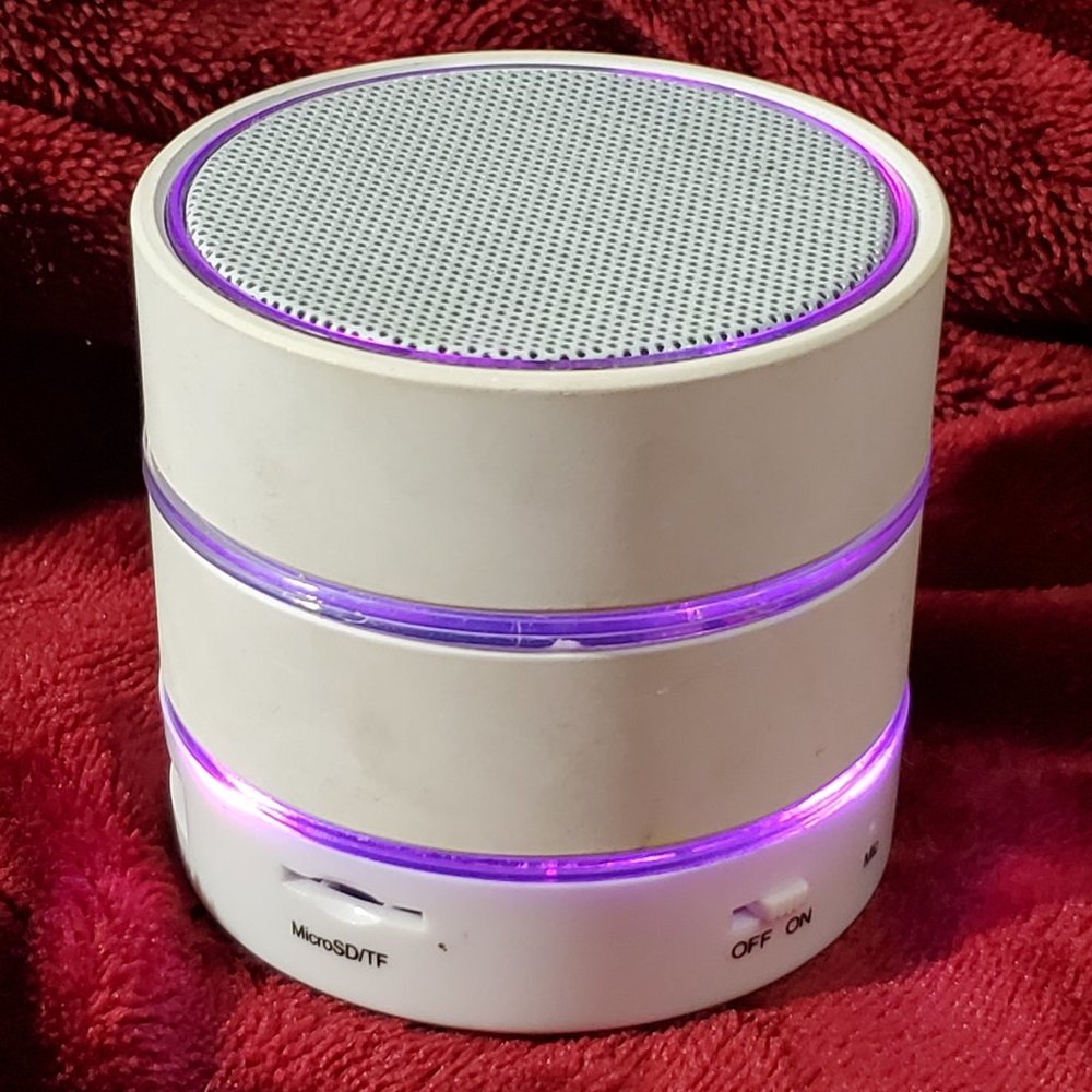 MUSIC Mini Wireless Lighted Bluetooth Speaker:   New in Box